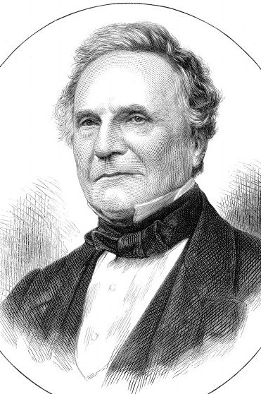 famous inventors charles babbage 1791 1871 english mathematician difference engine for calculation of log tables, and analytical engine wood engraving published london 1871