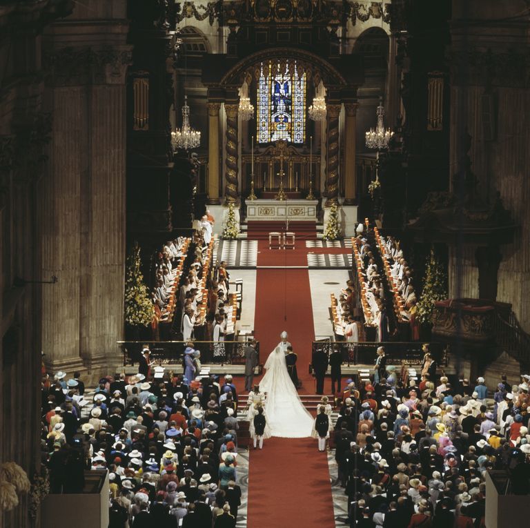 the wedding of charles and diana at st paul's cathedral