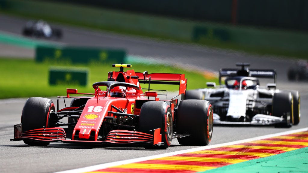 Newest Low for Ferrari: Vettel, Leclerc spend F1 racing with the ...