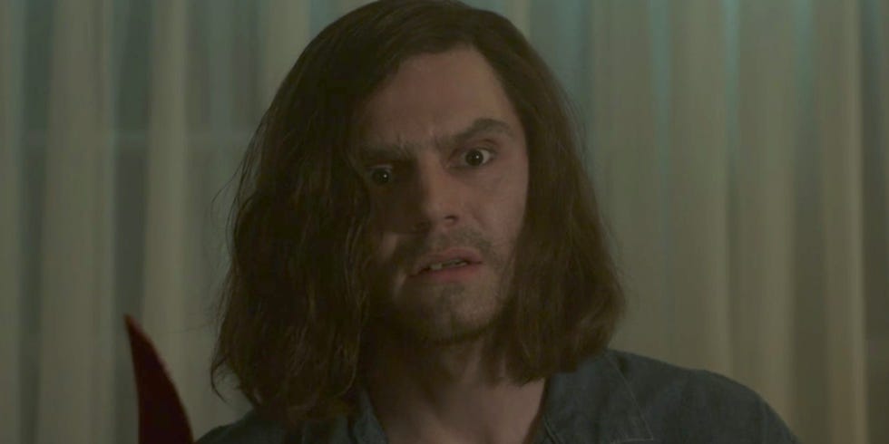 Charles Manson (Evan Peters) American Horror Story, "Charles (Manson) in Charge," Season 7, Episode 10.​​​