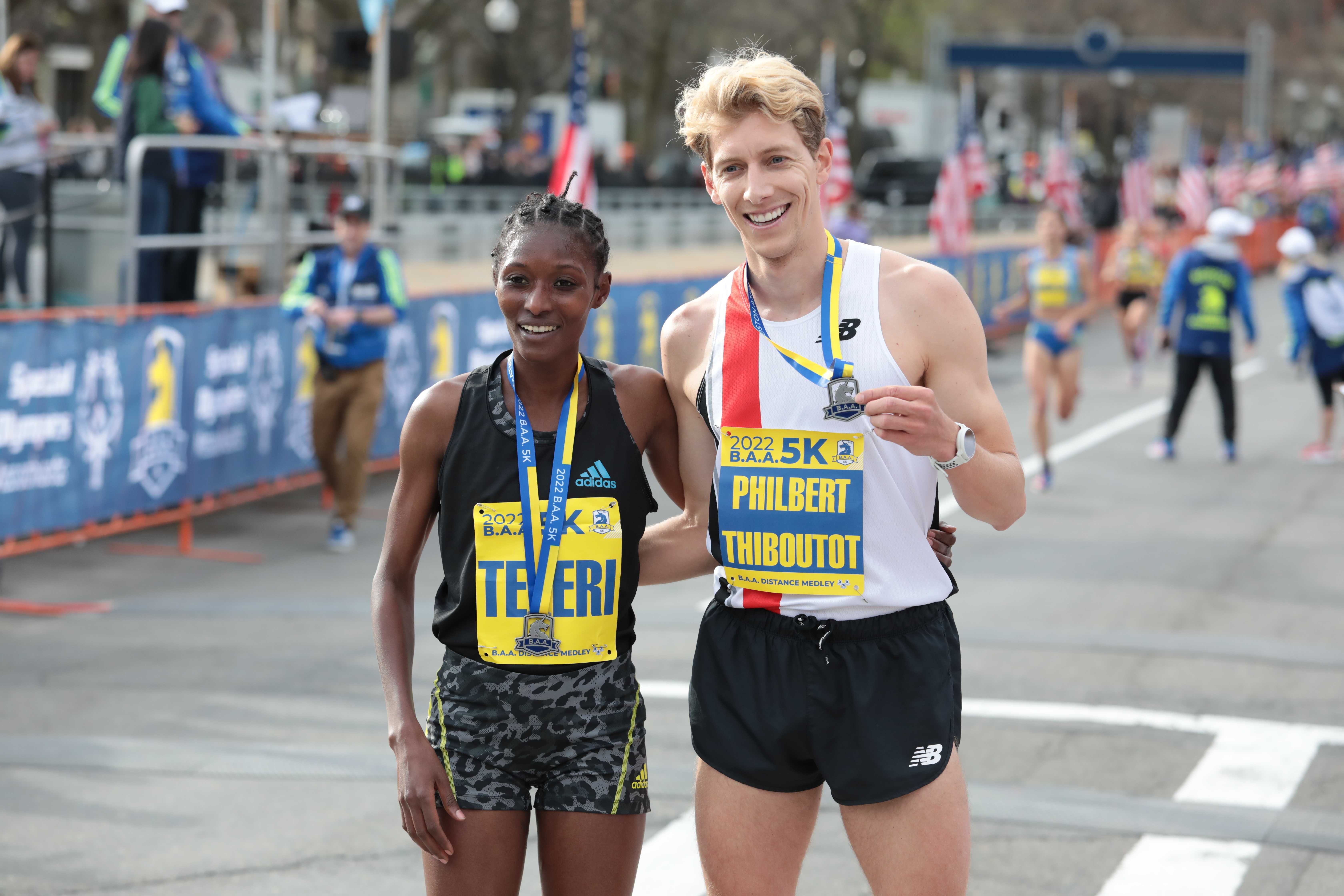 Senbere Teferi Breaks 5K World Record - Adizero Road to Records