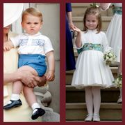 princes george and louis, princess charlotte, and archie