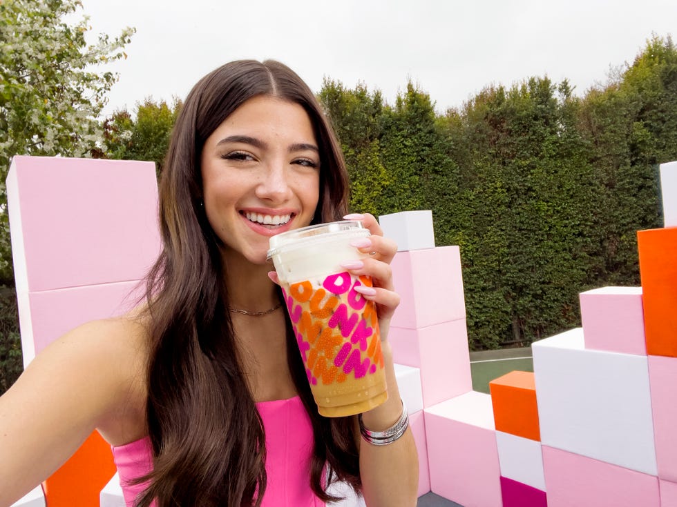 dunkin' has cold foam now and a new charli d'amelio drink