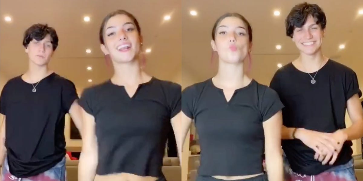 Charli D Amelio And Chase Hudson Film Their First Tiktok Together Since Charli D Amelio And Chase Hudson Film Their First Tiktok Together Since