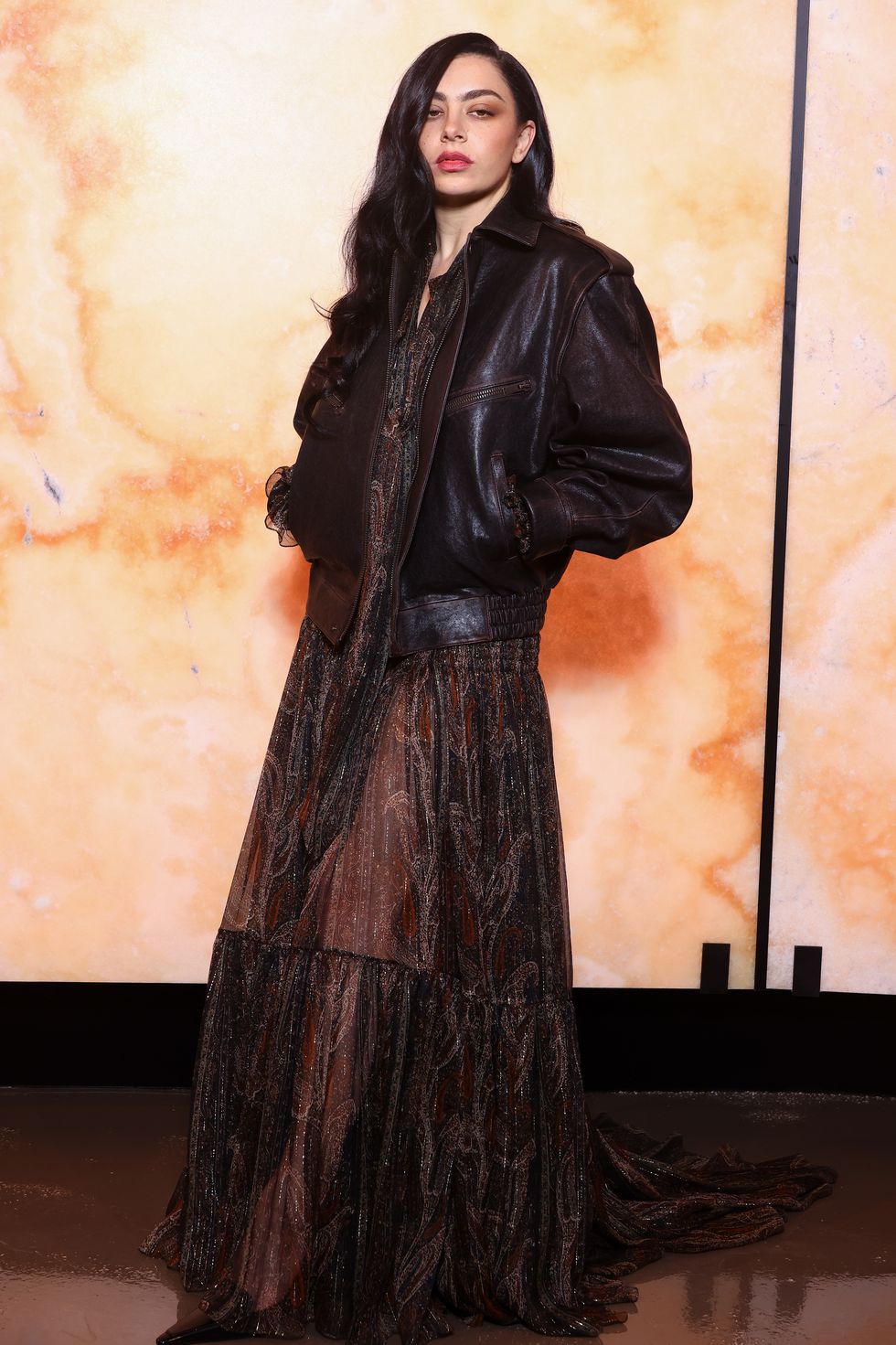 saint laurent: photocall paris fashion week womenswear fall/winter 2025 2026