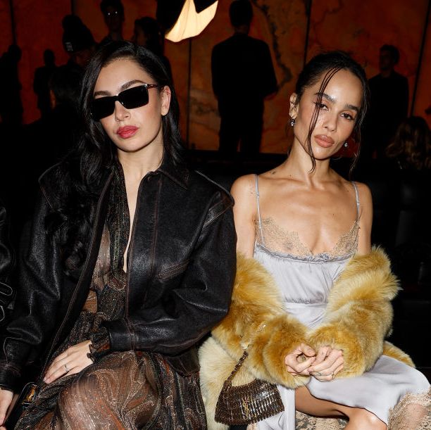 saint laurent fall 2025 rtw front row