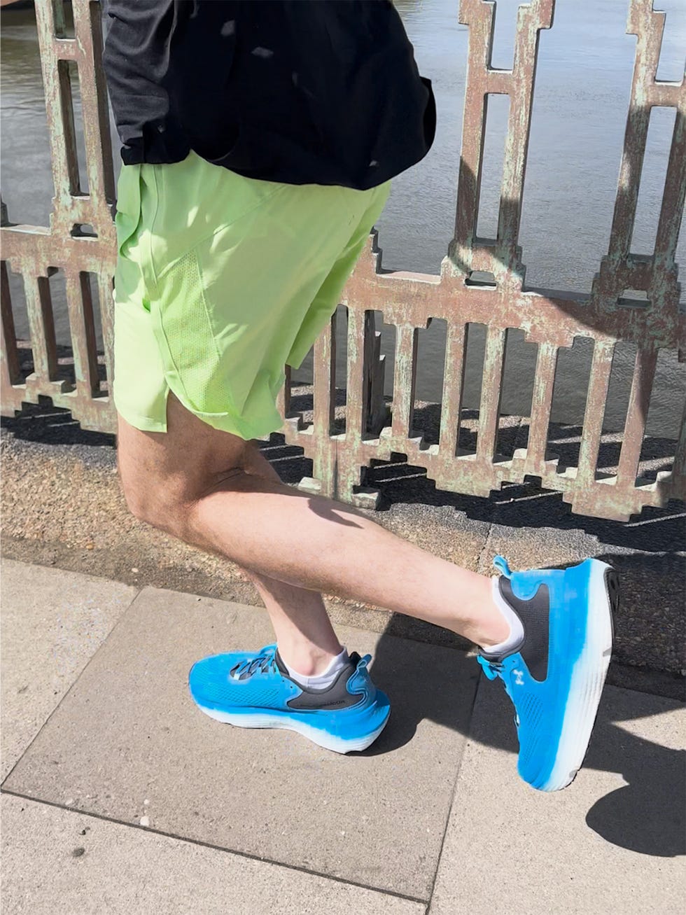 charlie allenby wearing under armour infinite elite 2s