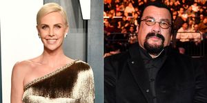 charlize theron, steven seagal