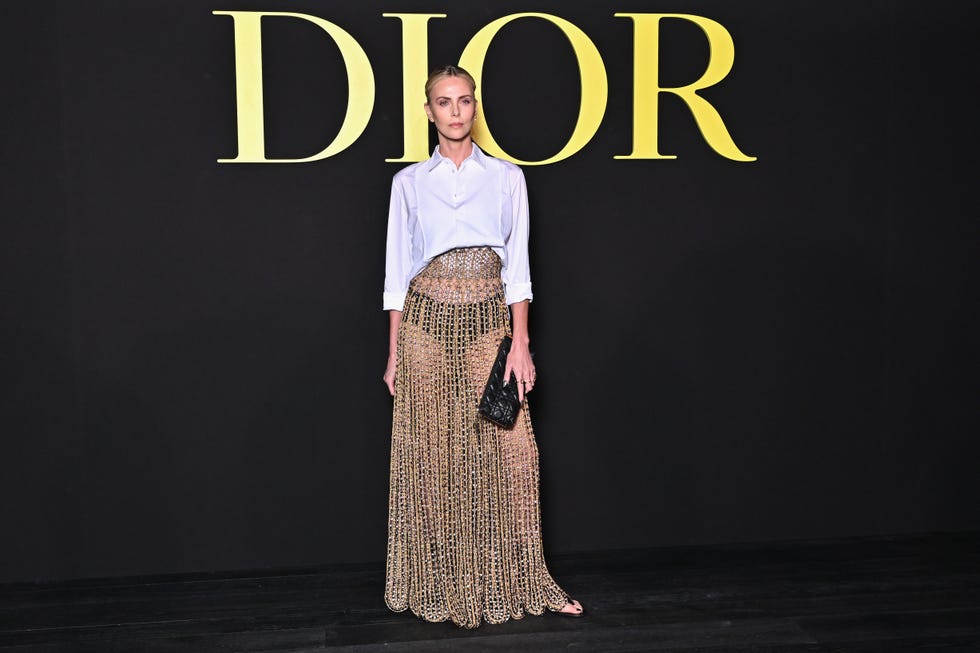 Photocall of Christian Dior at Paris Fashion Week, women's clothing spring-summer 2024