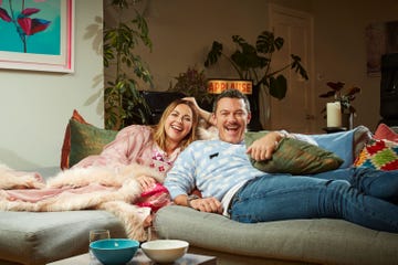 charlotte church, luke evans, celebrity gogglebox