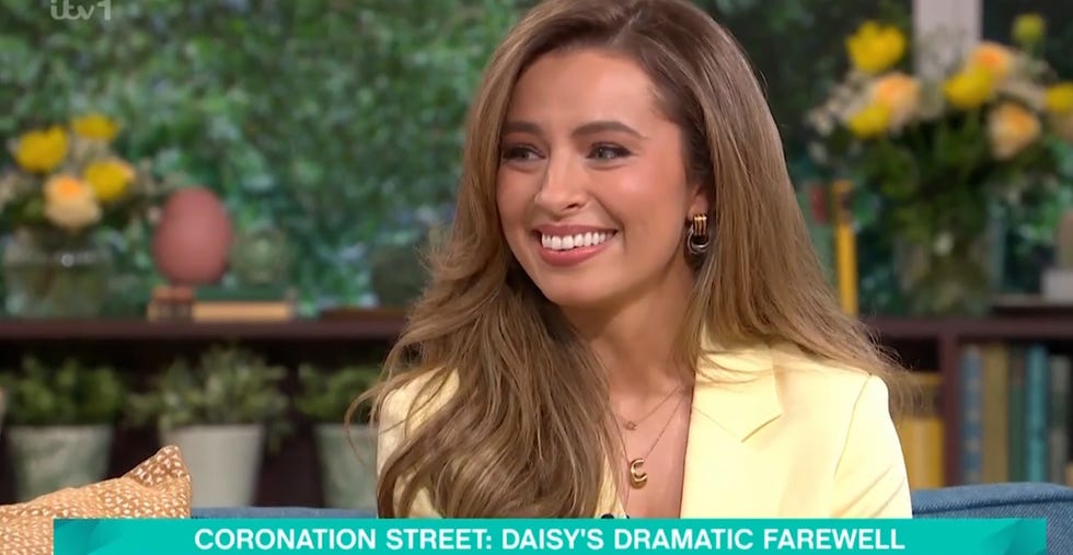 coronation street's charlotte jordan on this morning