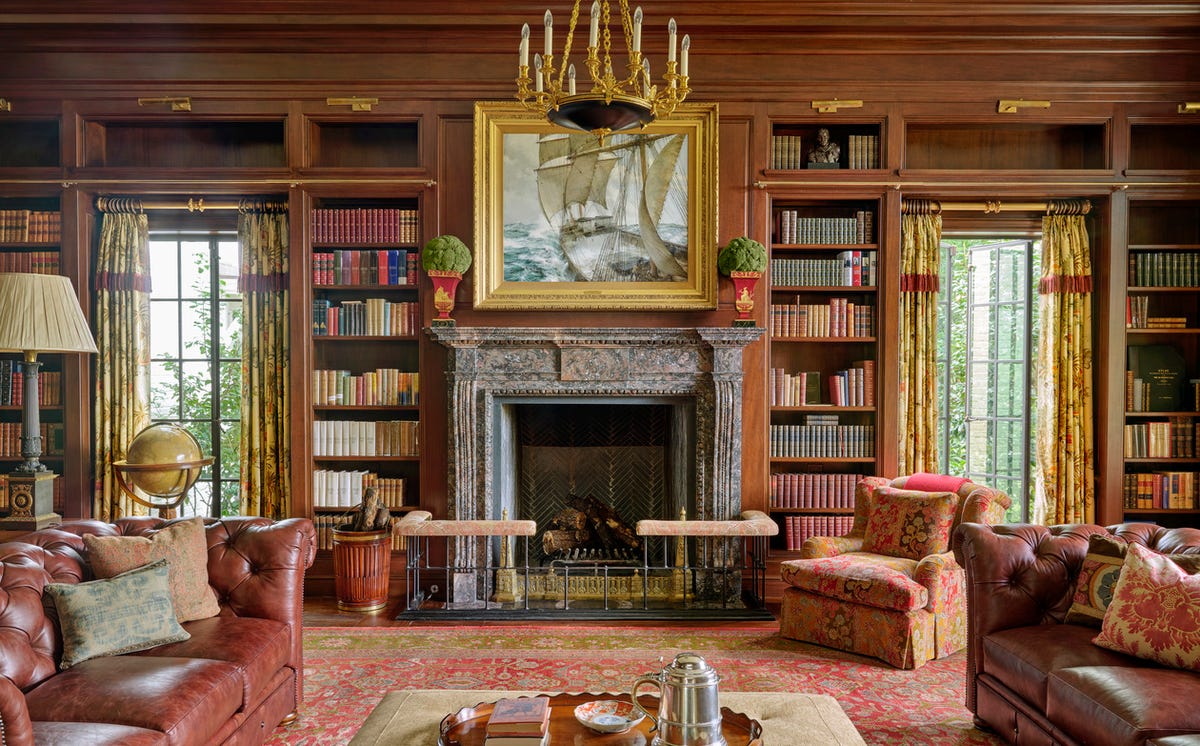 Tour a 1920s Tudor Home in Houston Designed by Charlotte Moss