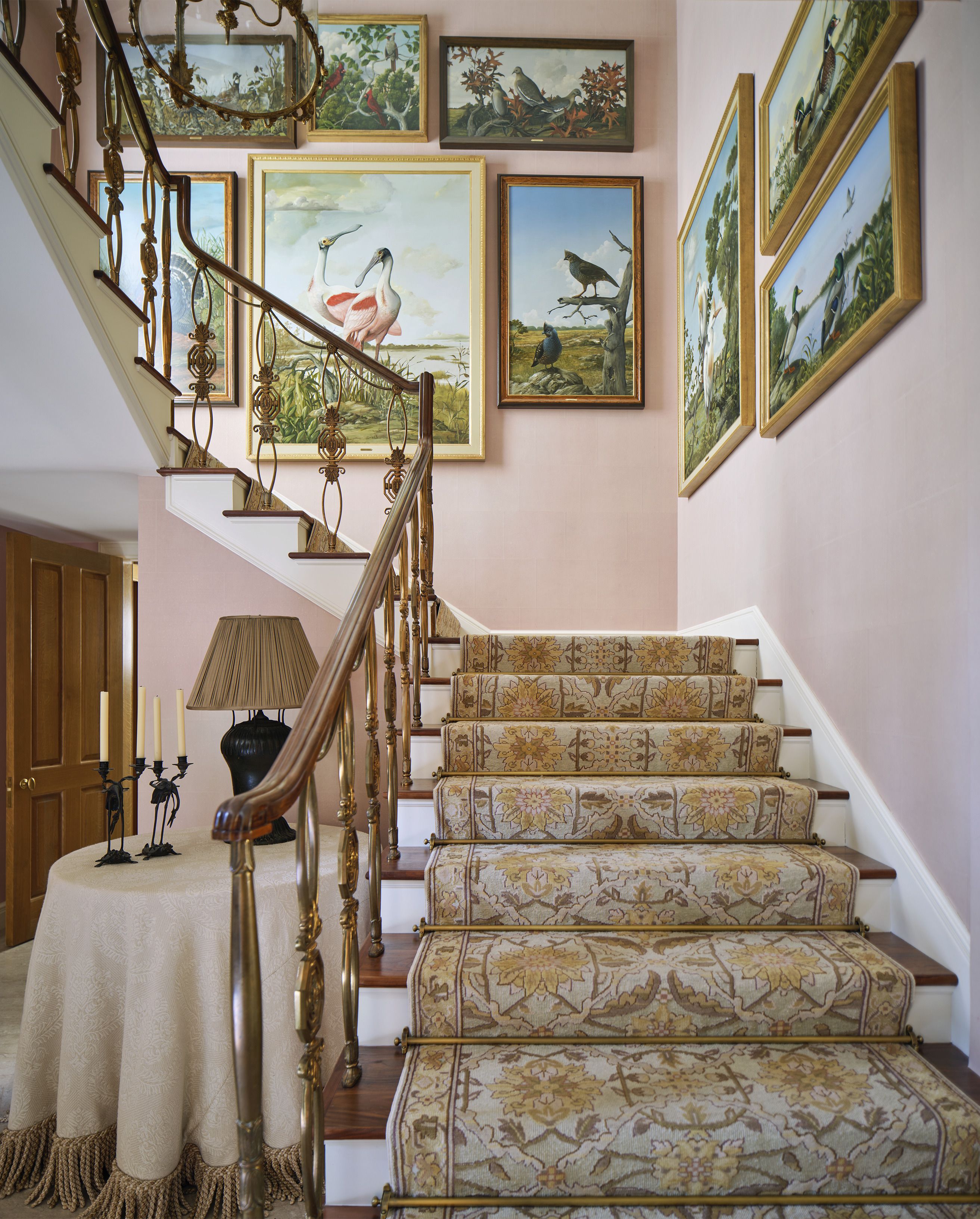 Charlotte Moss Houston Tudor Home Tour Stairway 64386c524a18d 