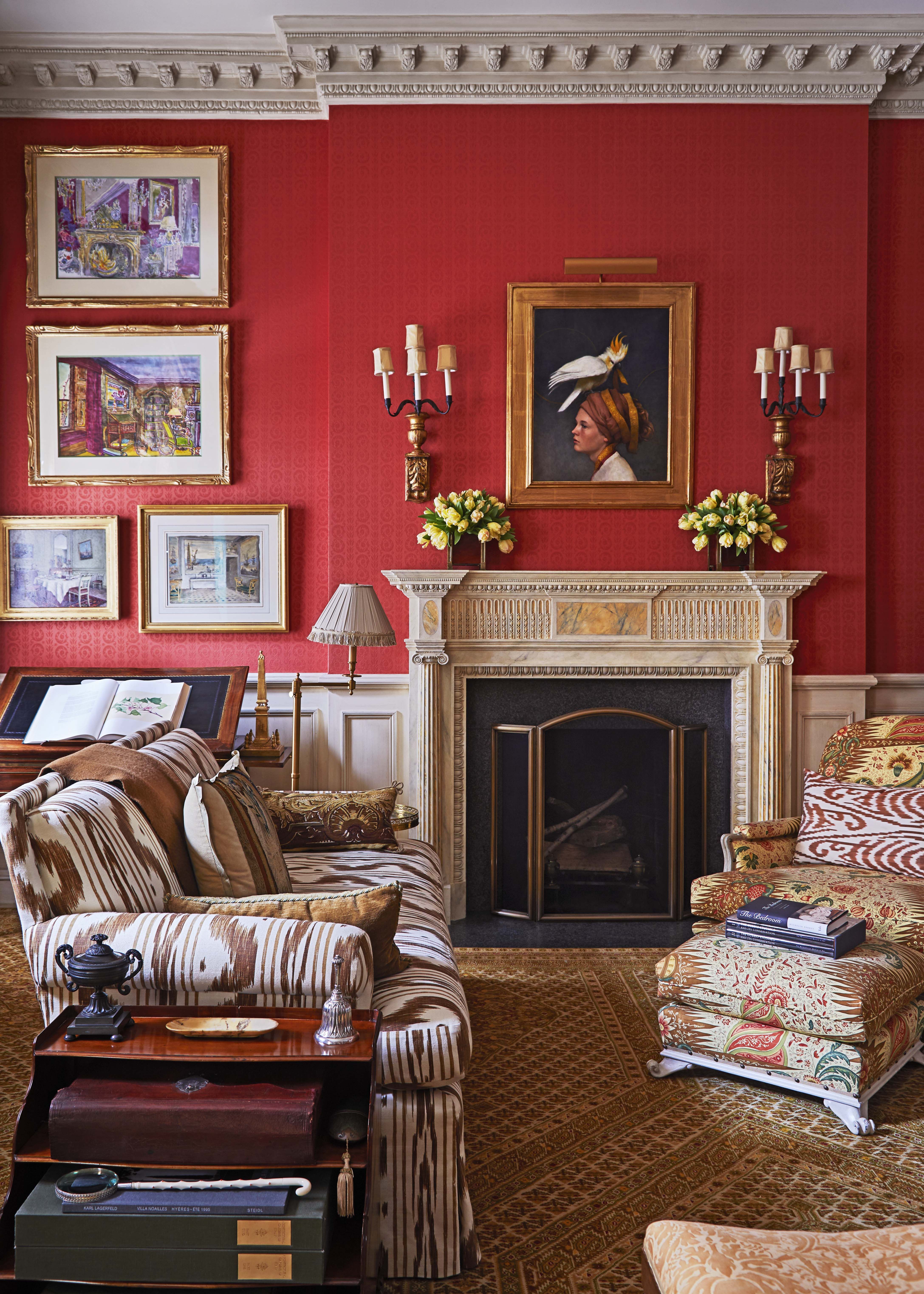 12 best red room ideas - how to decorate with red