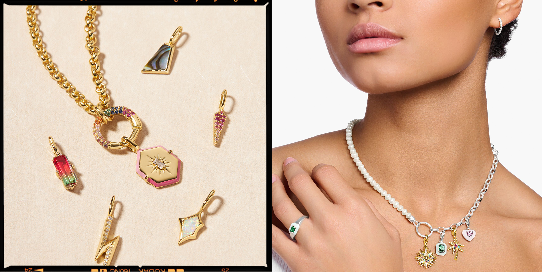 gorjana Jewelry | Kara Padlock Charm Necklace