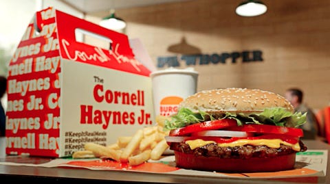 burger king keep it real meal