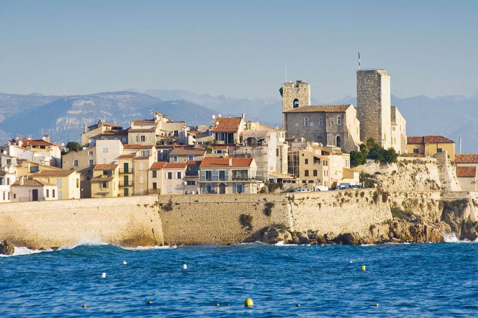 chateau grimaldi in antibes on the cote d'azur