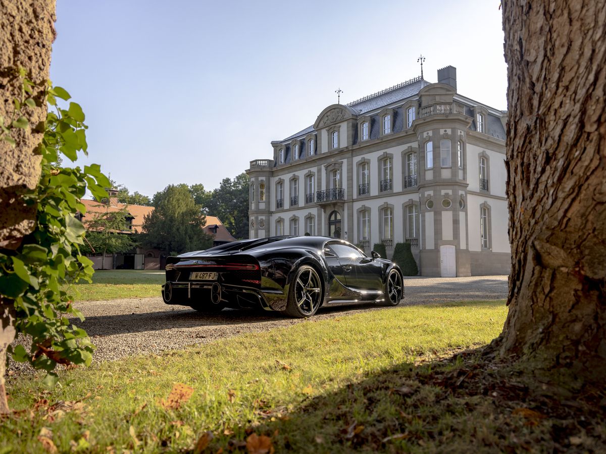 Driving the Bugatti Chiron in its Home Town of Molsheim