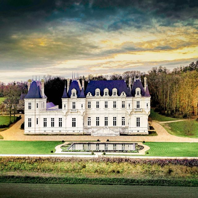 a chateau in loire valley, france is headed to auction on july 15th, 2021 through concierge auctions
