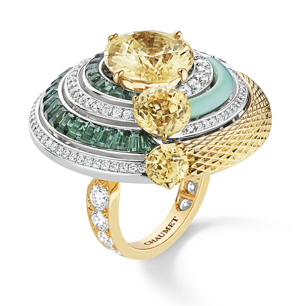 chaumet high jewellery cocktail ring