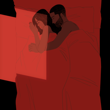 Red, Romance, Love, Interaction, Room, Gesture, Photography, Illustration, Art, Valentine's day, 