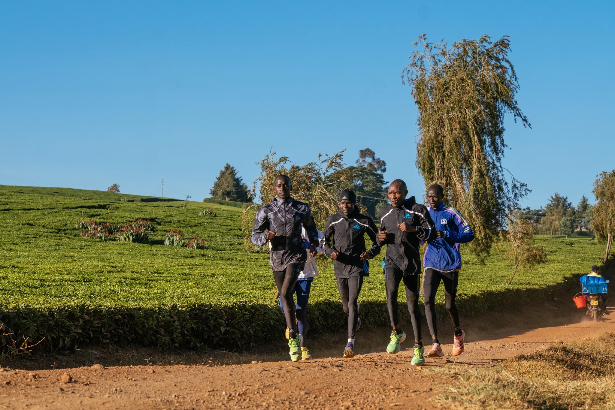 chebet team training run