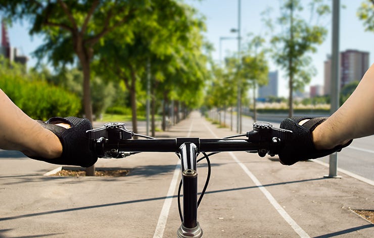 how to get confident riding a bike