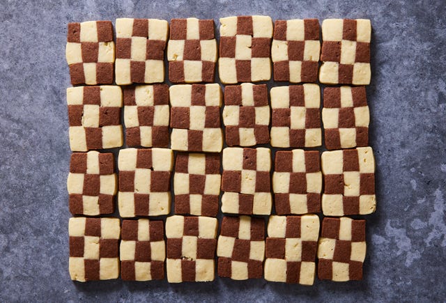 checkerboard cookies