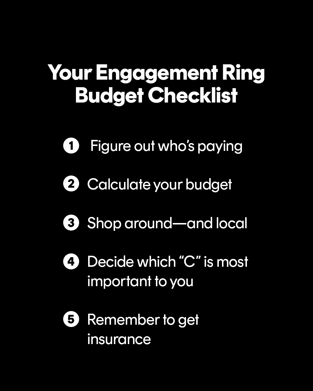 Budget for clearance engagement ring