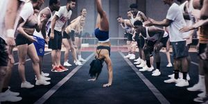 Sports, Physical fitness, Tumbling (gymnastics), Crowd, Competition, Performance, 