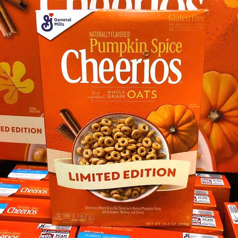 cheerios pumpkin spice cereal