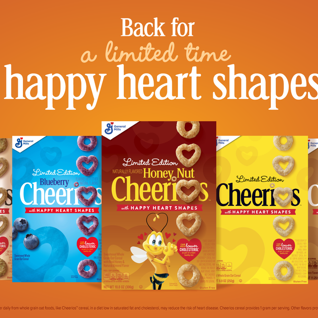 Cheerios Is Bringing Back Its HeartShaped Cereal In New Flavors
