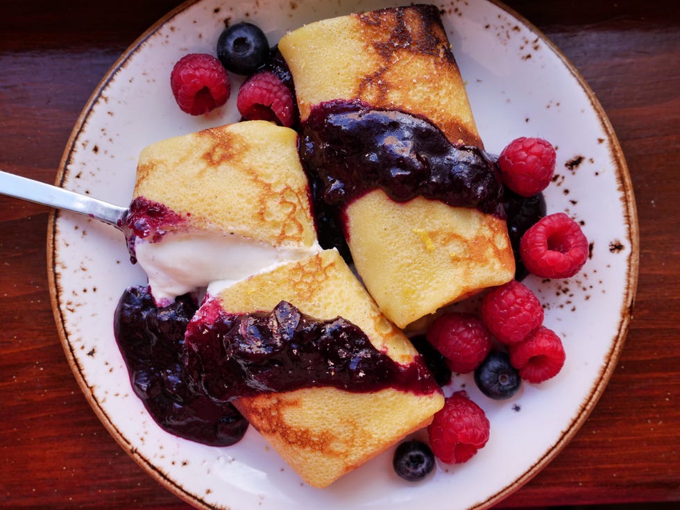 cheese blintzes  delishcom