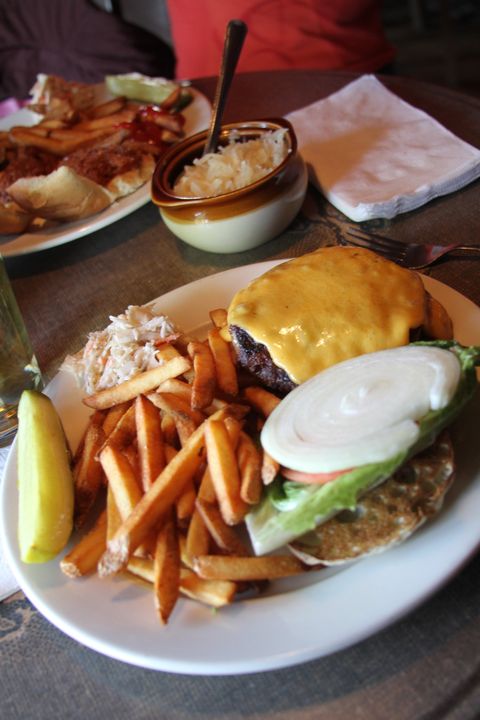 Cheeseburger At The Dimmick Inn