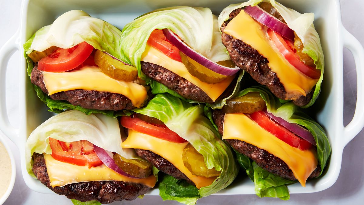 preview for Cheeseburger Cabbage Wraps Are A Low-Carb Summer Winner