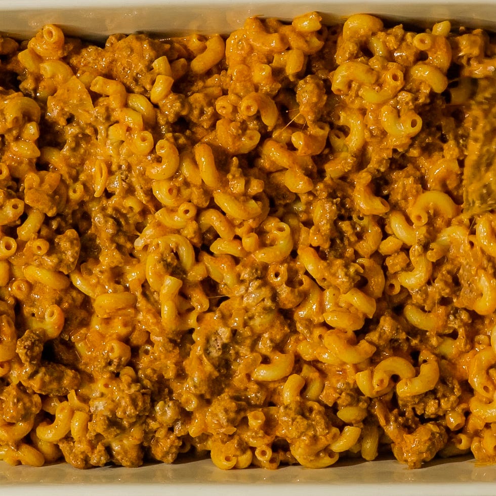 cheeseburger casserole