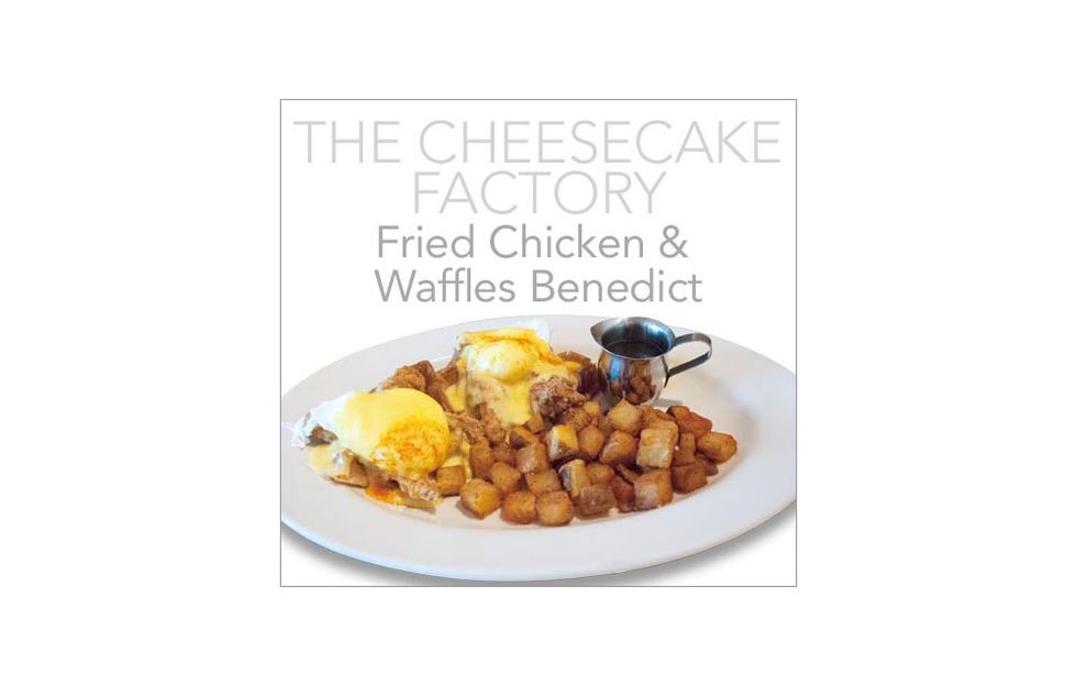Fried Chicken & Waffles Benedict