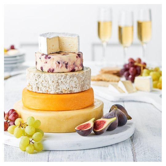 tesco, cheese, cake