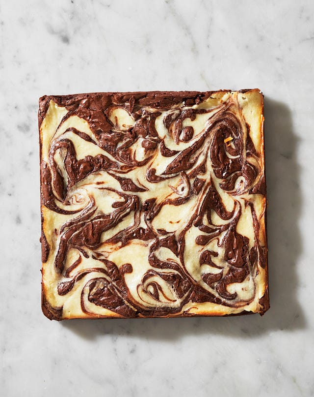 cheesecake swirled ghirardelli brownies