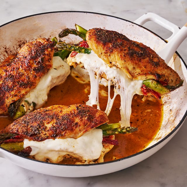 Stuffed Chicken (Chicken Stuffed with Vegetables)