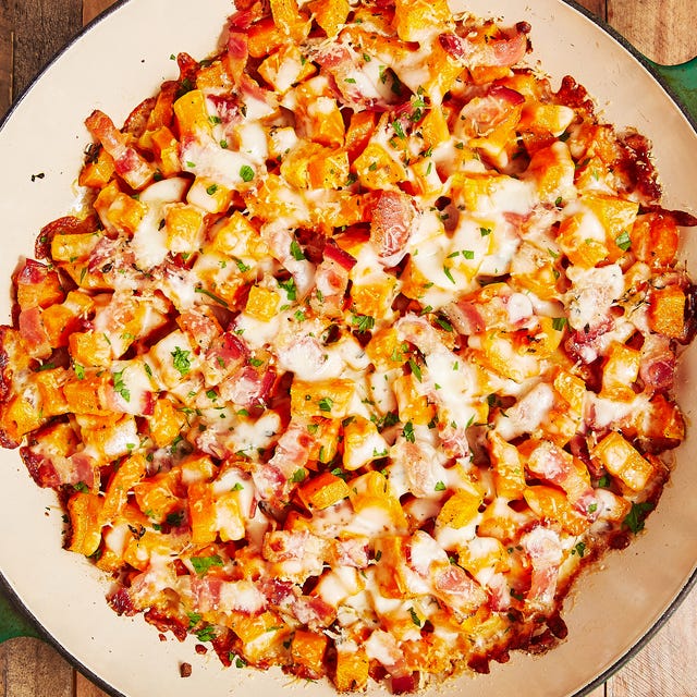 Cheesy Bacon Butternut Squash cheesy bacon butternut squash