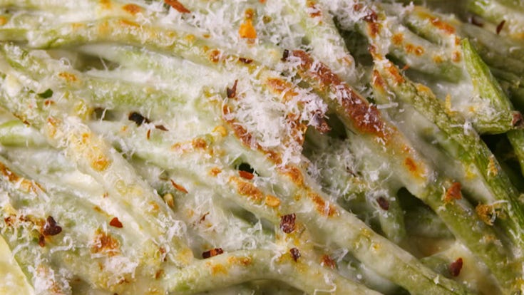 Video player poster image preview for Forget Green Bean Casserole... This Cheesy Bake Is SO Much Better