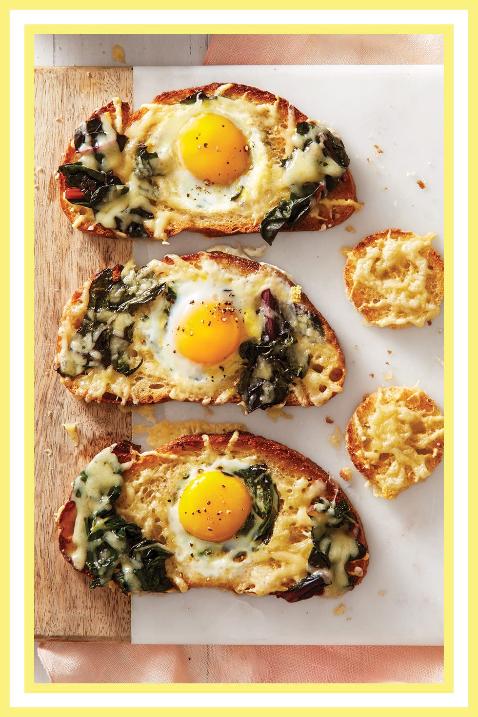 egg gruyere cheese and chard toad in the hole