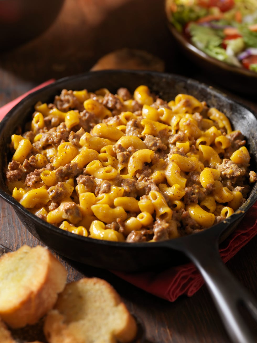 Cheesy Hamburger and Macaroni Dinner