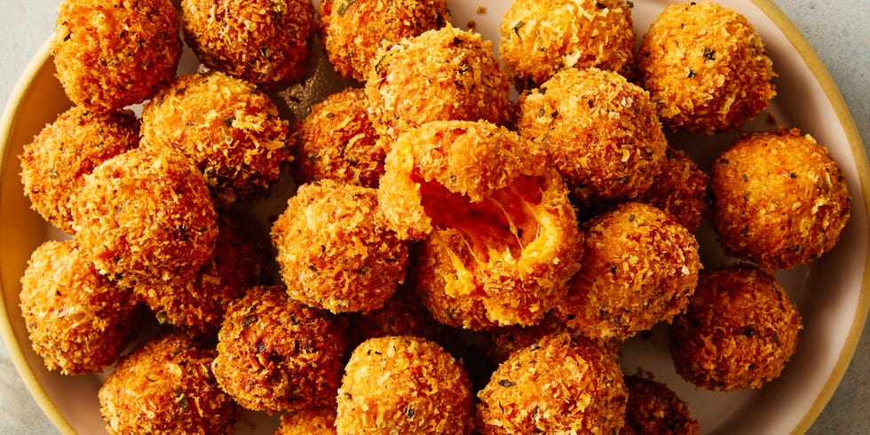 fried cheesy sweet potato bites