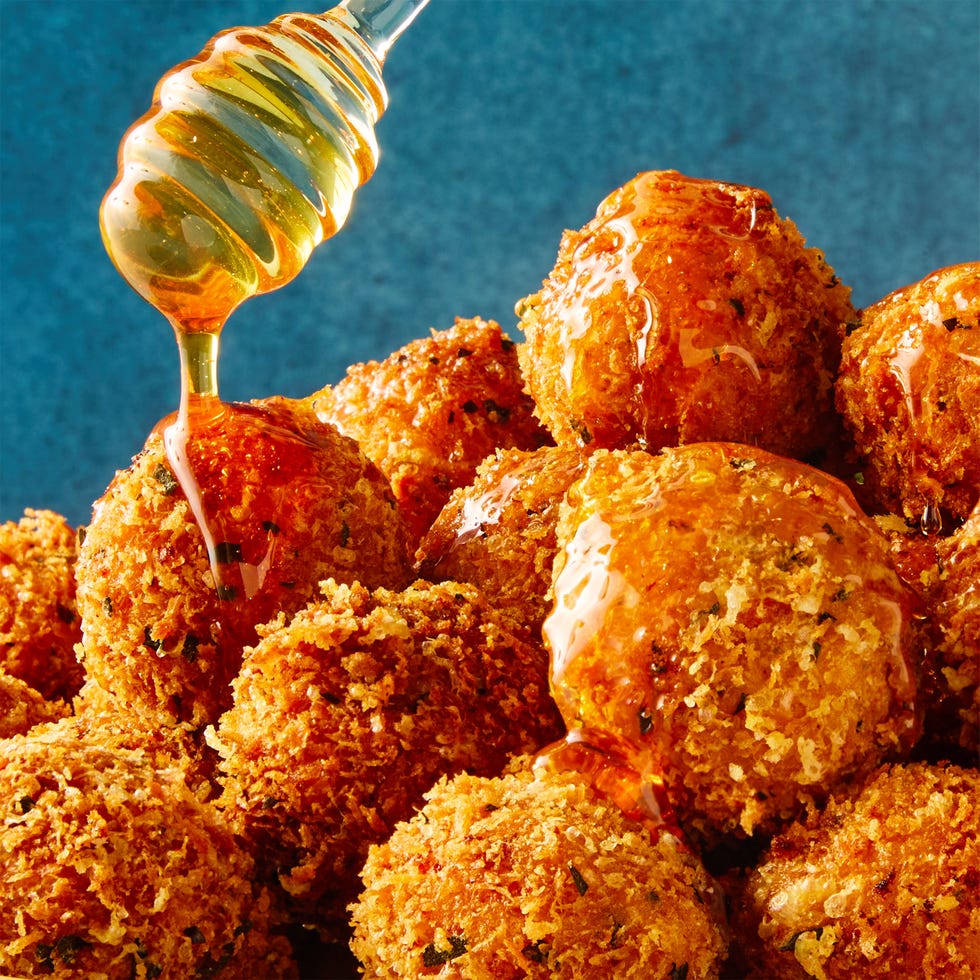 fried cheesy sweet potato bites