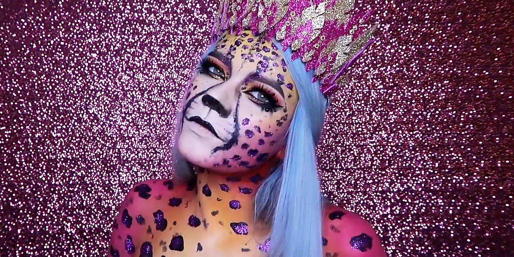 Cheetah Halloween Makeup Look — Cat Halloween Costume