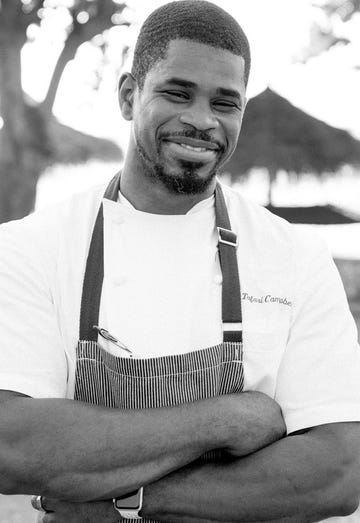 chef tafari campbell, cocinero personal de barack y michelle obama