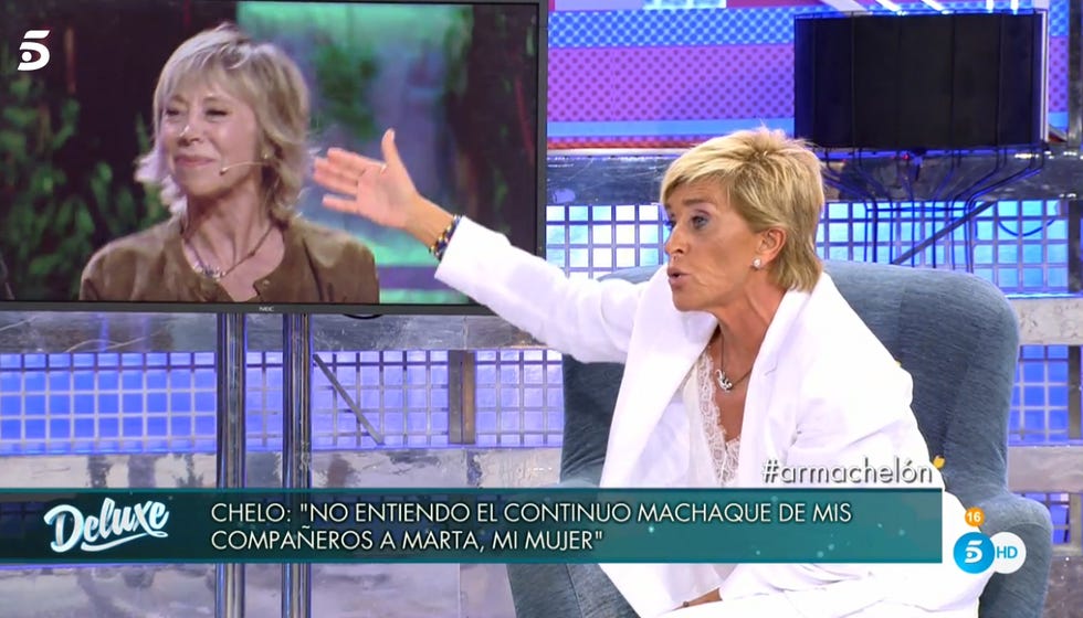 Chelo García-Cortés, Sábado Deluxe, Deluxe, Sálvame, Chelo supervivientes, Supervivientes