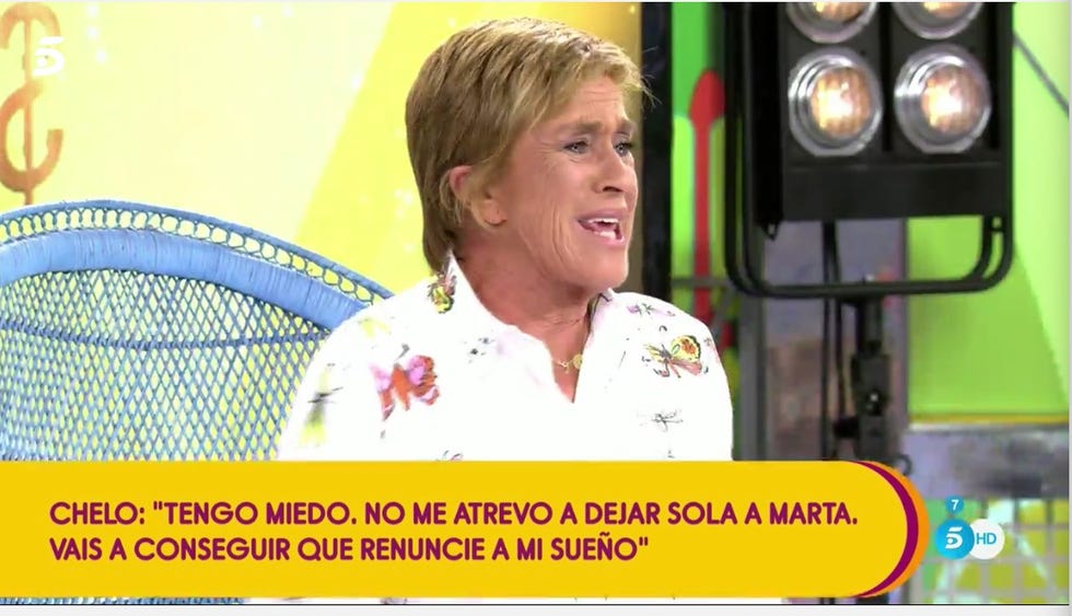 Chelo García Cortés renuncia a Supervivientes por su mujer